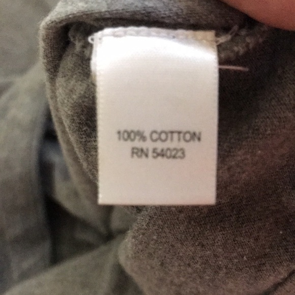 BANANA Republic Women ‘s Tunic Gray Size M Embellished V Neck Boho - Picture 11 of 11